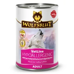 Wolfsblut VetLine Hypoallergenic Ló 395g nedves kutyatáp